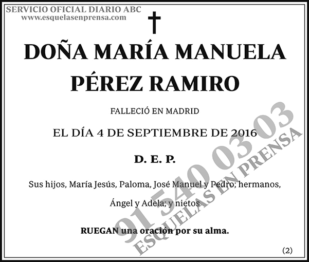 María Manuela Pérez Ramiro